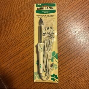 Clover CNI Mini Iron Art No. MCI-900 Crafting Sewing Quilting